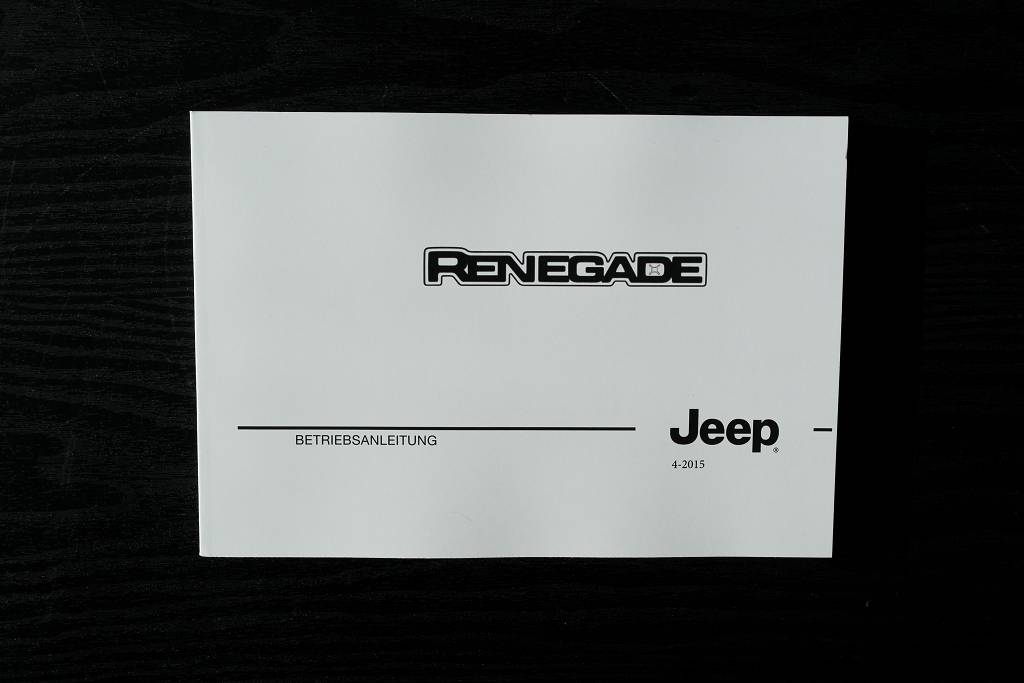 Bedienungsanleitung Jeep Renegade - Kopiensatz deutsch ab Modell 2015